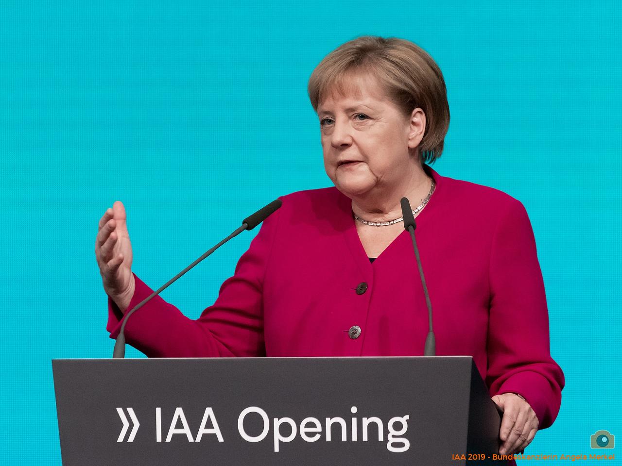 IAA 2019 - Bundeskanzlerin Angela Merkel