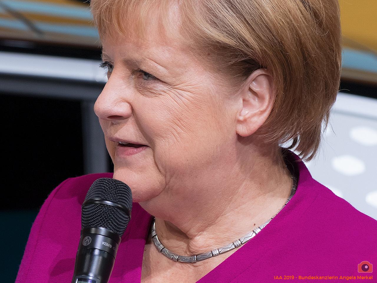 IAA 2019 - Bundeskanzlerin Angela Merkel