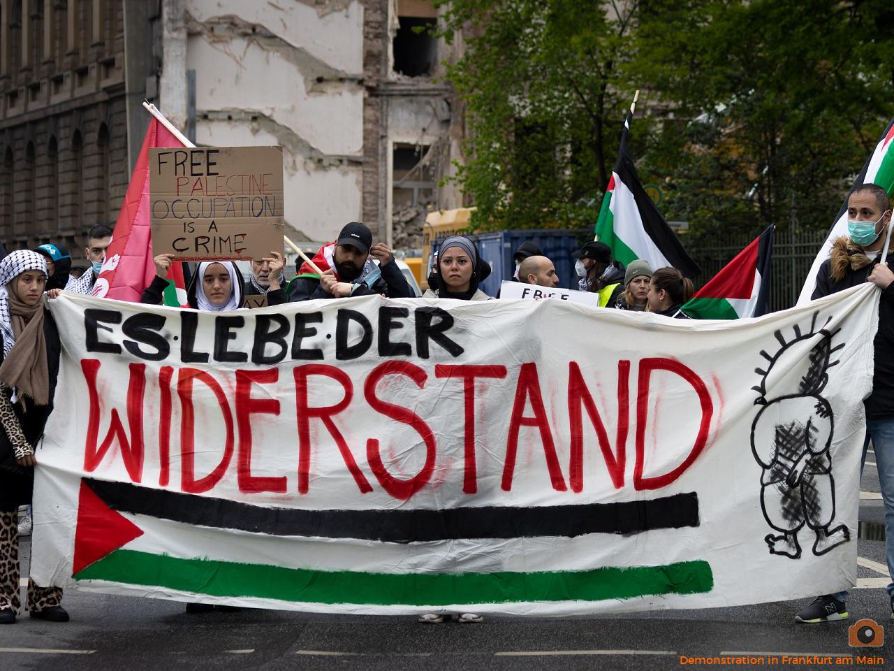Demonstration in Frankfurt am Main