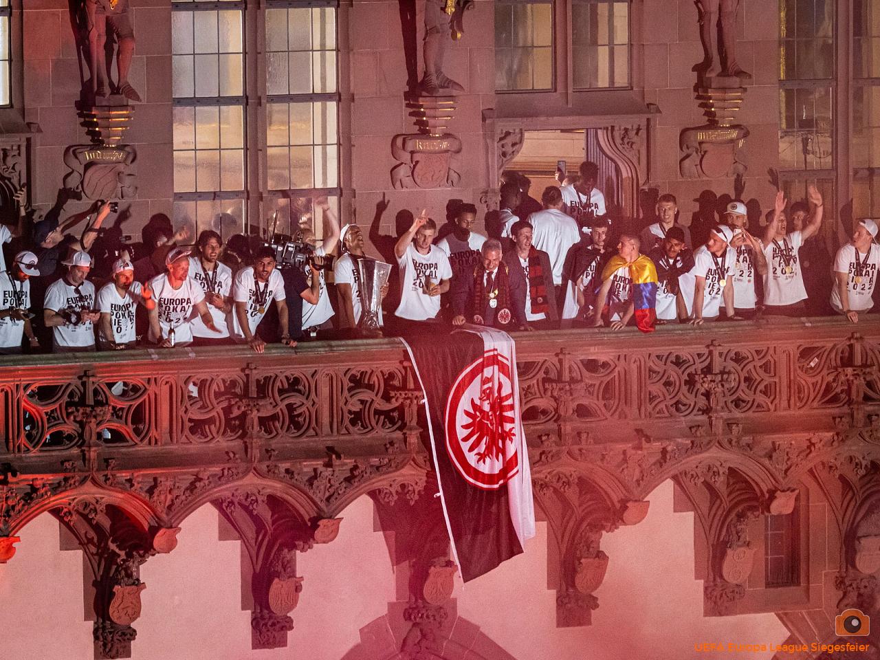 UEFA Europa League Siegesfeier