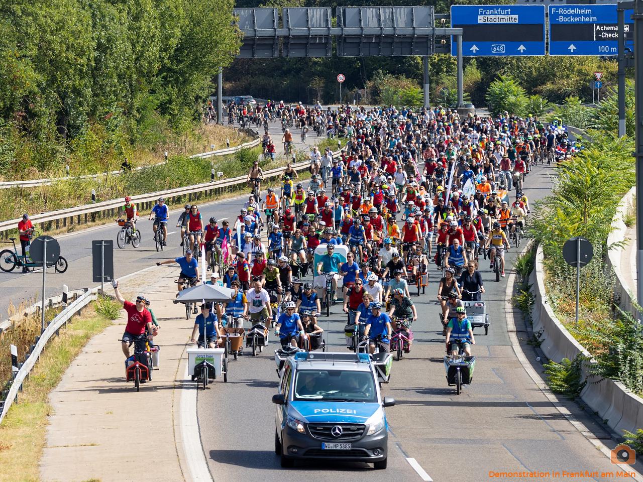 Demonstration in Frankfurt am Main