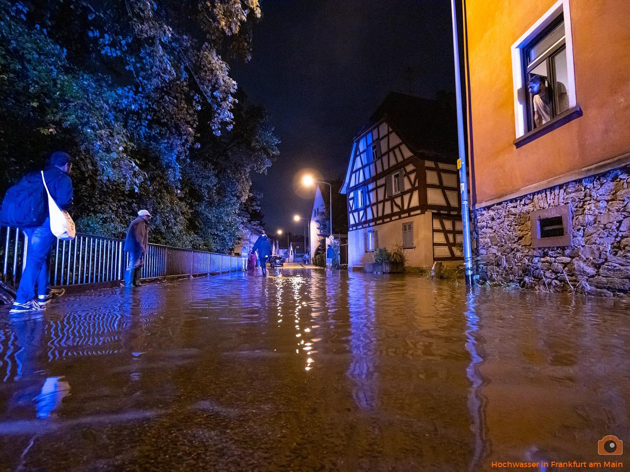 Hochwasser in Frankfurt am Main