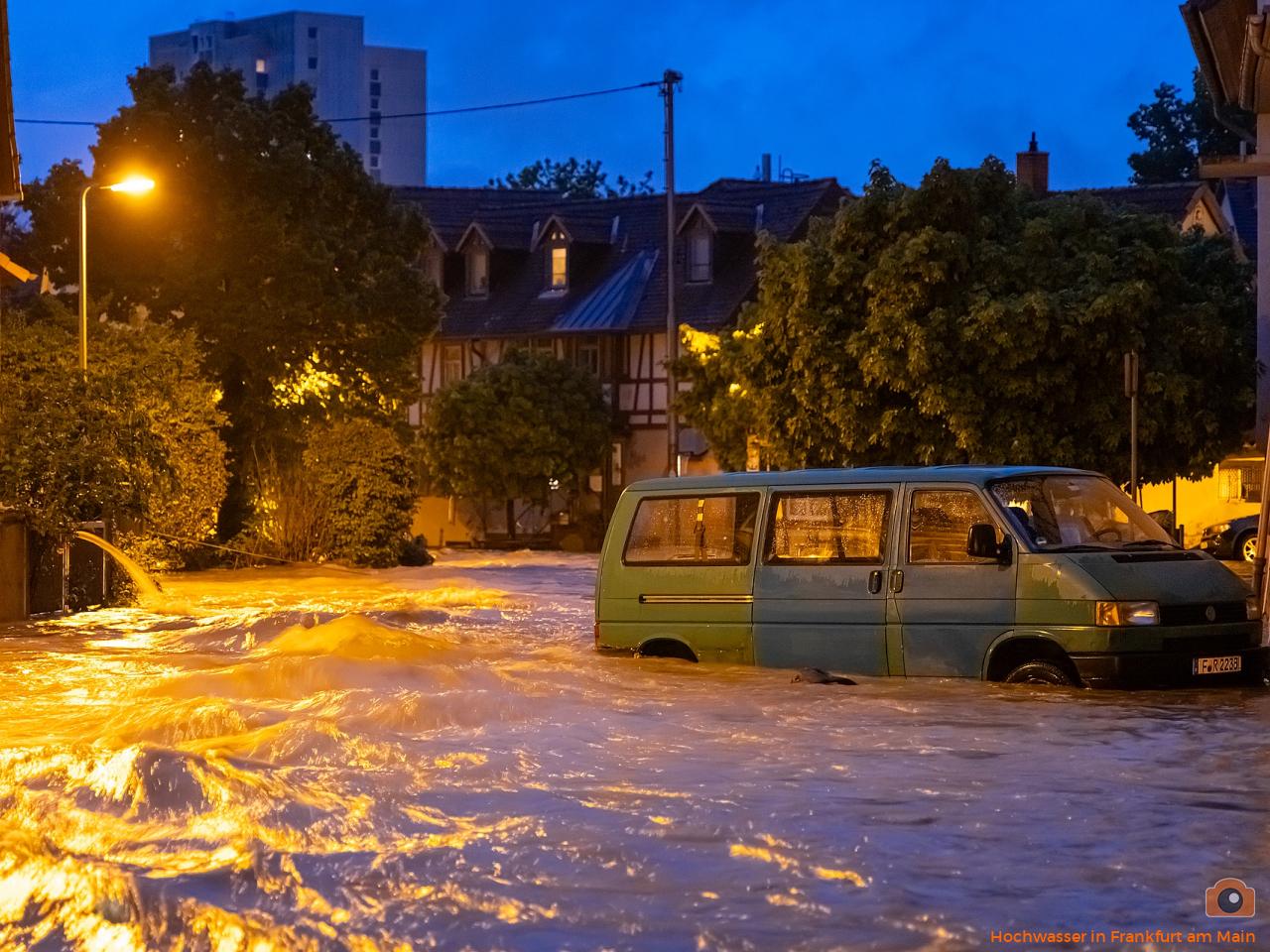 Hochwasser in Frankfurt am Main