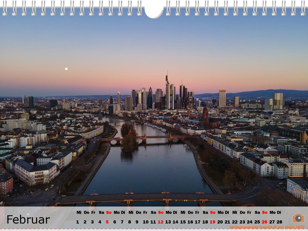 Jahreskalender Frankfurt am Main 2023