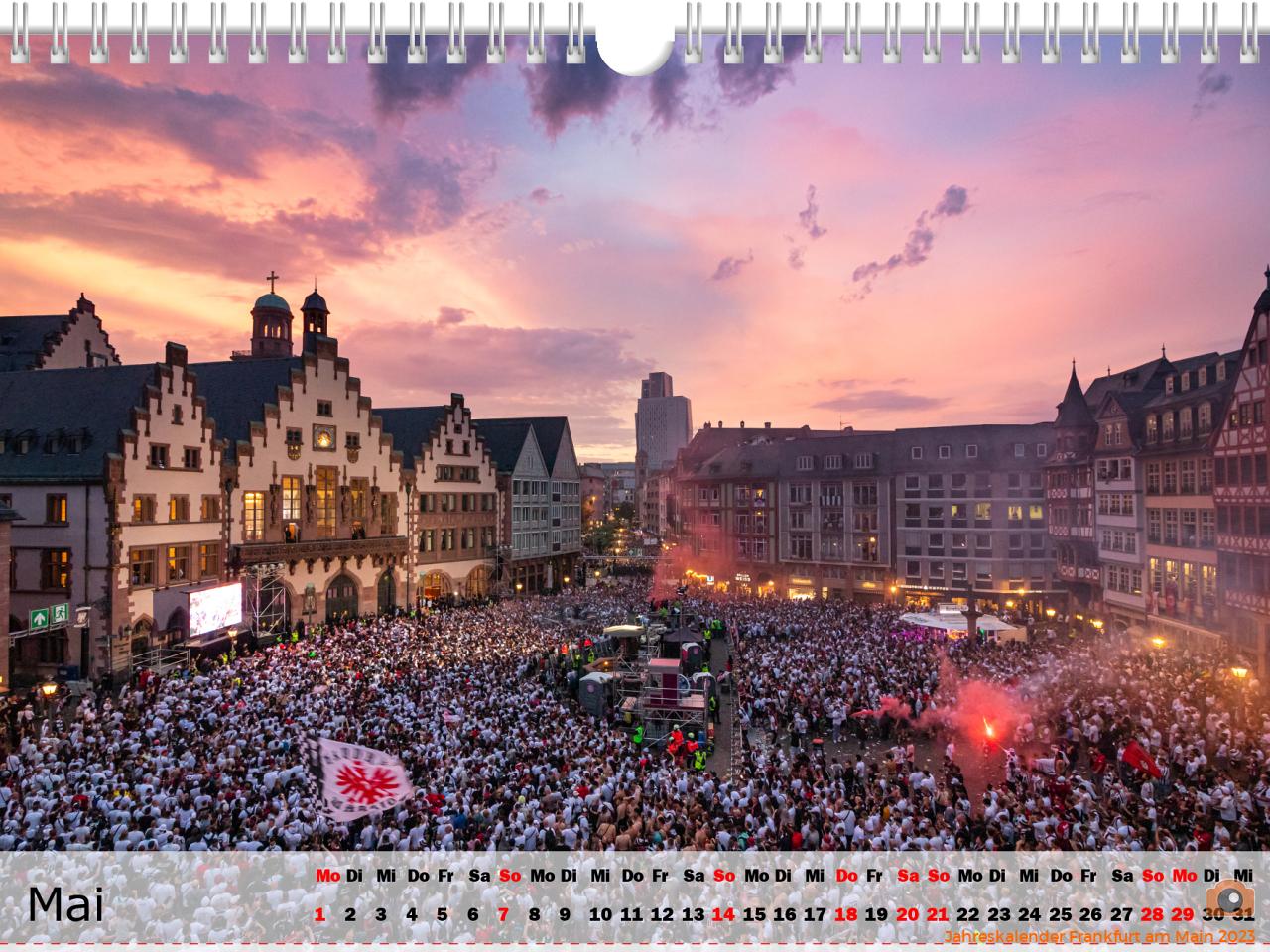 Jahreskalender Frankfurt am Main 2023