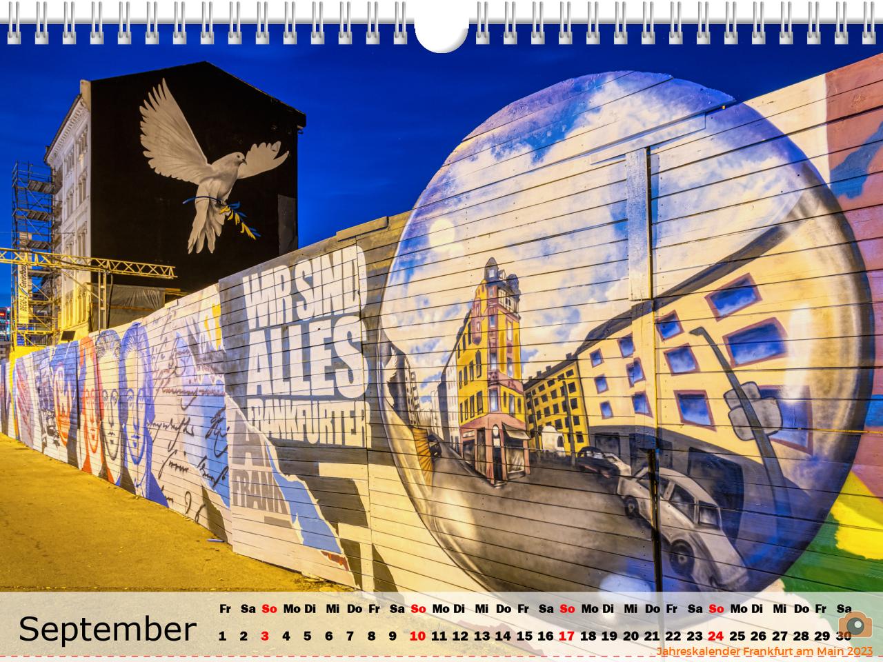 Jahreskalender Frankfurt am Main 2023