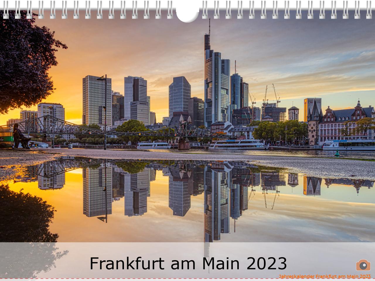 Jahreskalender Frankfurt am Main 2023