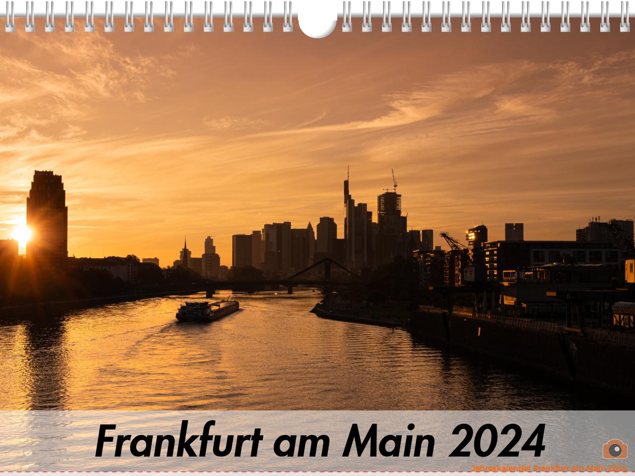 Jahreskalender Frankfurt am Main 2024